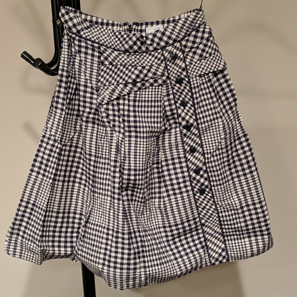 Anthropologie layered picnic skirt, 0